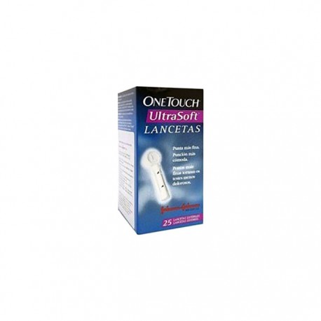 Onetouch Ultrasoft lancetas 25uds