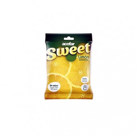 Acofarsweet Caramelos Azucar Limon Bolsa 60 G