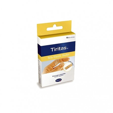 Tiritas Tela Elastic Large 16 U