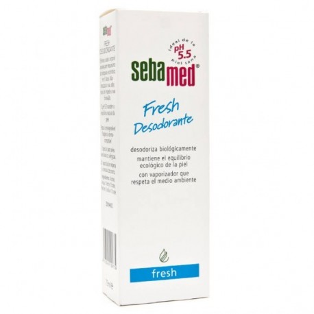 sebamed desod. fresh vaporizador 75 ml.