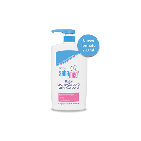 sebamed baby leche corporal 750 ml.