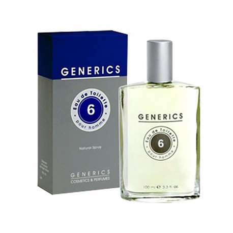 Generics eau de toilette homme nº6 100ml