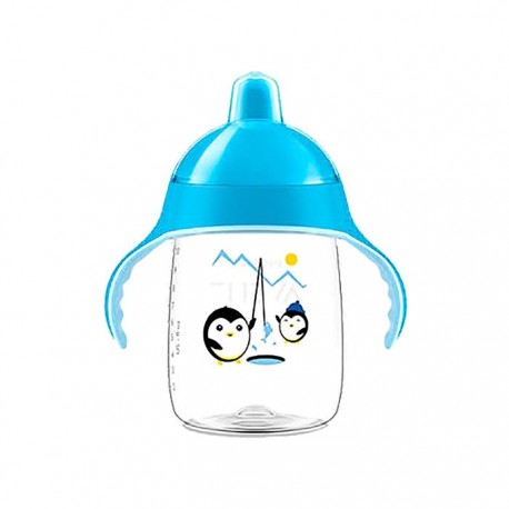 Avent taza magic antigoteo azul 340ml