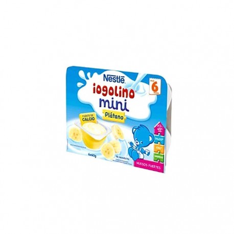 Nestle Iogolino Mini De Plátatano 6x60 G