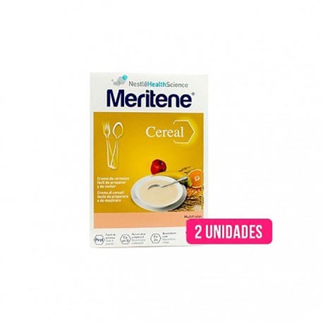 Meritene Cereal multifrutas 300g+300g