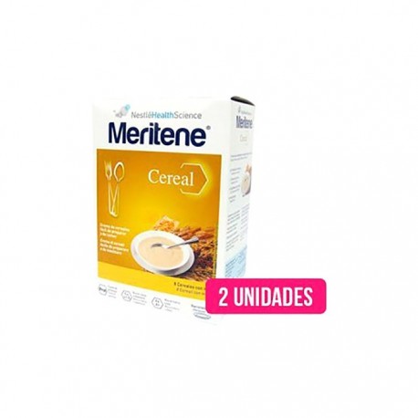 Meritene Cereal 8 cereales con miel 300g+300g