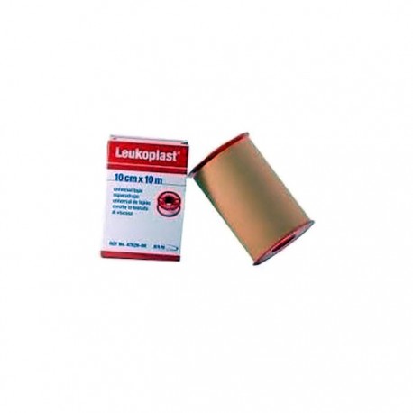 Leukoplast esparadrapo color carne 10mx10cm 1ud