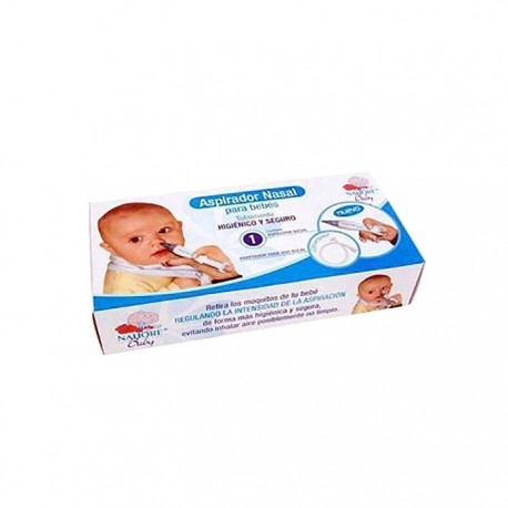 Nahore Baby aspirador nasal doble uso manual y bucal 1ud