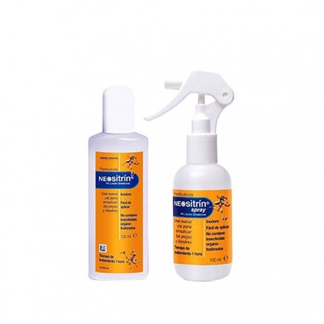 Neositrin® Antipiojos 100% spray 60ml + champú 100ml