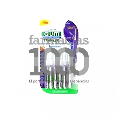 GUM® cepillo interdental 1314 viaje 08mm 6uds