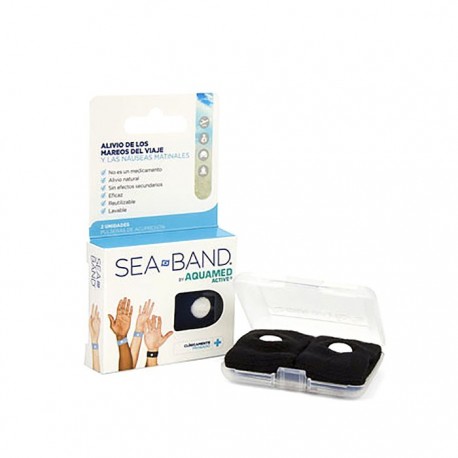 Aquamed Active pulsera antimareo adulto 2uds