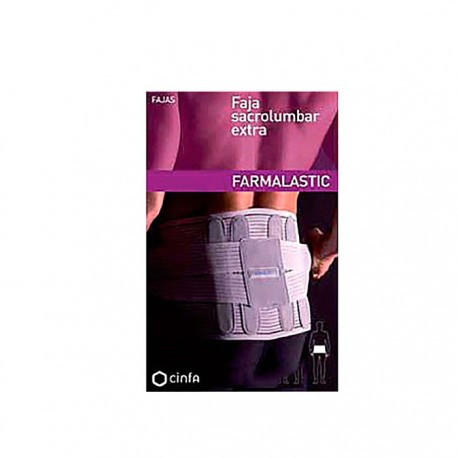 Farmalastic faja sacrolumbar extra gris T-2 1ud