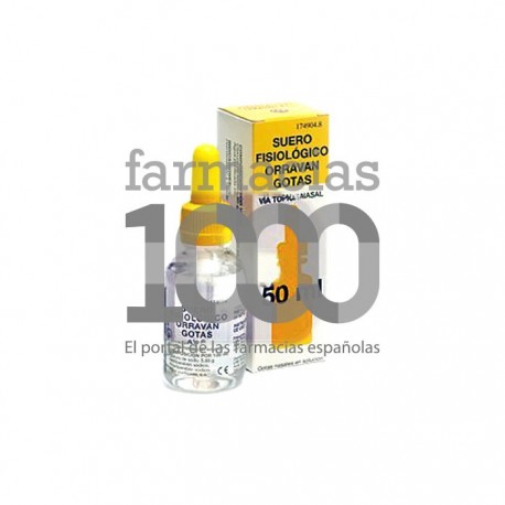 Orravan suero fisiológico gotas 50ml