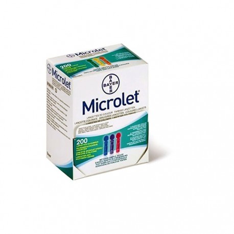 Microlet 200 lancetas color