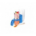 Avent Recipientes leche materna 10x180ml + 10x240 + 20 tapas + cuchara 1 libro de recetas
