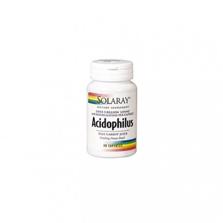 Solaray Acidophilus Plus 30 Caps(nevera)