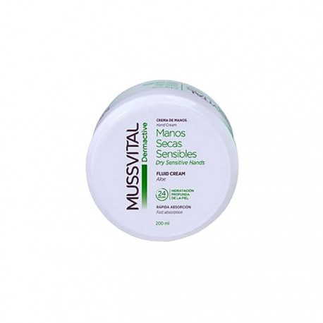 Mussvital Dermactive crema de manos secas y sensibles 200ml