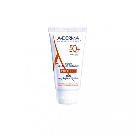 A-derma crema fotoprotectora SPF50 para pieles normales y mixtas 40ml