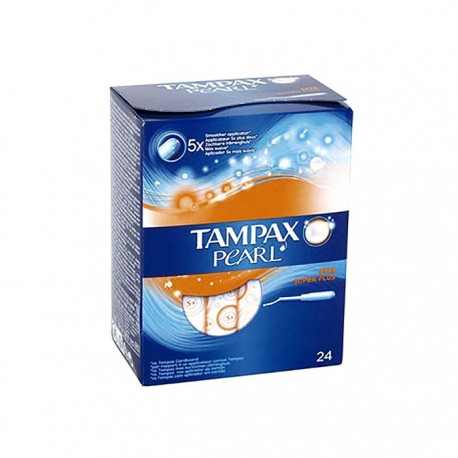 Tampax Pearl tampón superplus 24uds