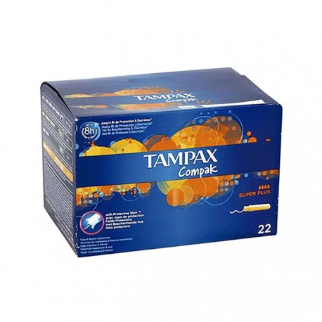 Tampax Compak super plus 22uds