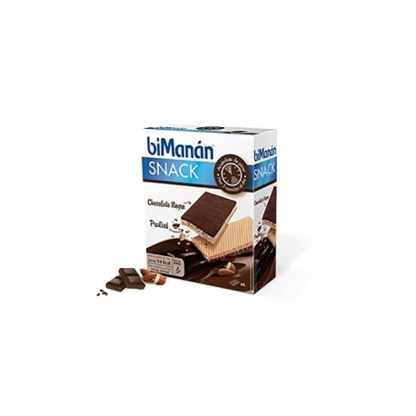 biManán® Snack chocolate negro praline 6uds