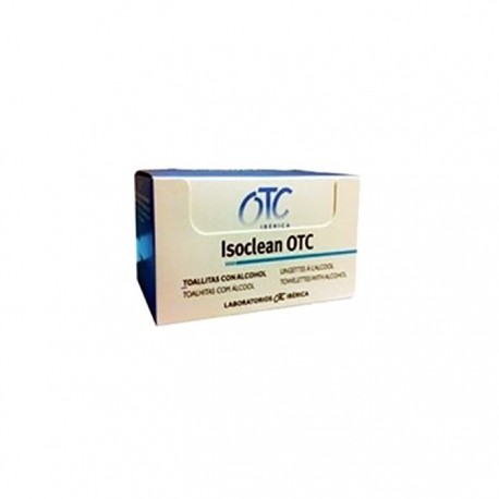 OTC Isoclean toallitas alcohol 50uds