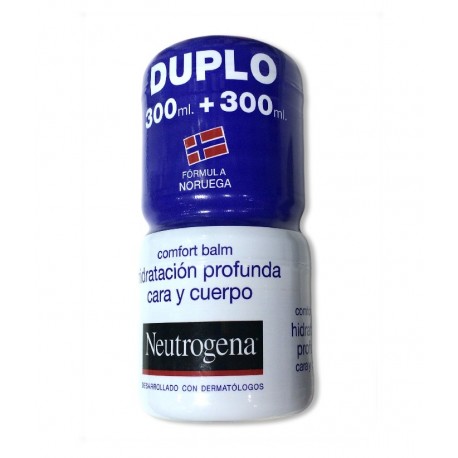 neutrogena comfort balm hidratacion profunda car 300 ml + 300 ml