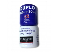 neutrogena comfort balm hidratacion profunda car 300 ml + 300 ml