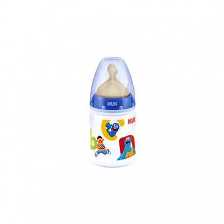 Nuk Barrio Sésamo biberón látex 0-6 meses 150ml