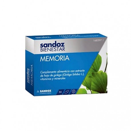 Sandoz Bienestar Memoria 30cáps