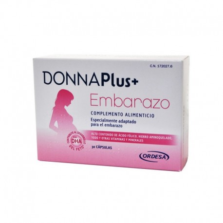 DONNA PLUS EMBARAZO 30 CAPSULAS