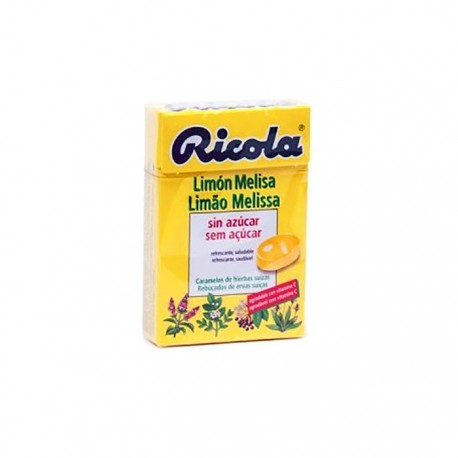 Ricola limón caramelos sin azúcar 50g