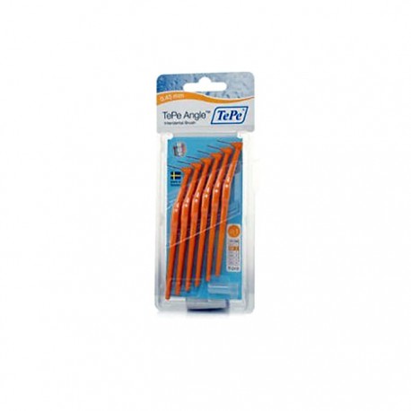 TePe® cepillo interdental angulado 0,45mm naranja