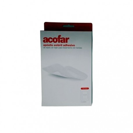 Acofar apósito estéril adhesivo 10x6cm 10uds