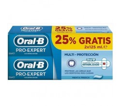 PASTA DENTÍFRICA ORAL-B PRO EXPERT. 2X125 ML