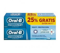 PASTA DENTÍFRICA ORAL-B PRO EXPERT. 2X125 ML