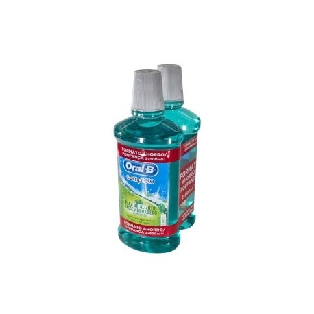 ORAL-B COLUTORIO MENTA SIN ALCOHOL 2x 500ML