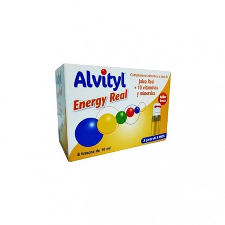 Alvityl Energy Real Fresa 10ml 8 frascos