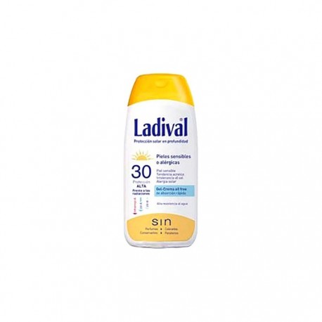 Ladival® Pieles sensibles o alérgicas protección SPF30+ crema gel oil free 200ml