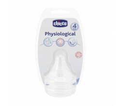 Chicco tetina silicona boca ancha flujo rápido +4 m 250ml