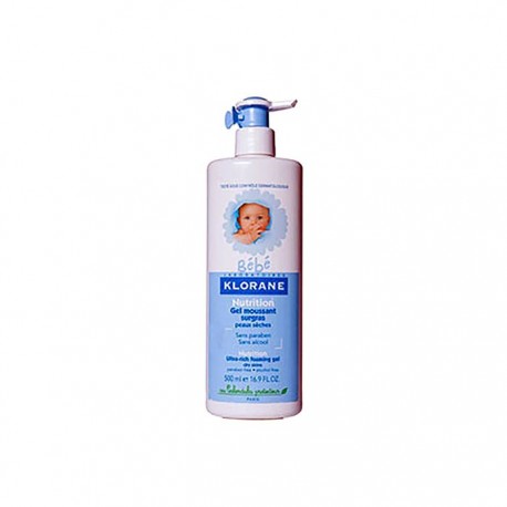 Klorane Bébé gel espuma sobregraso 500ml