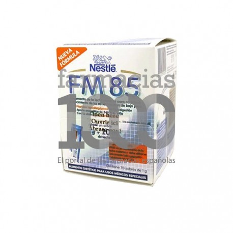 Nestlé fortificador de la leche materna FM85 70g