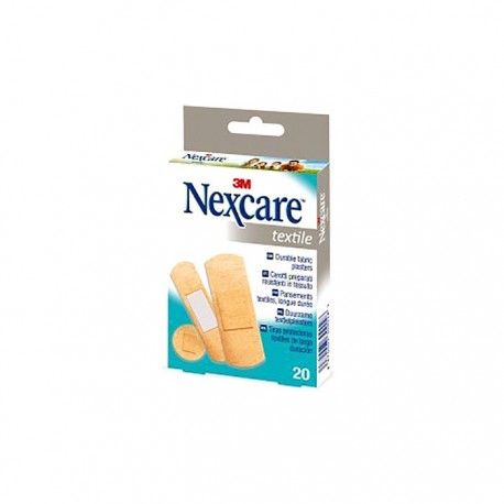 Nexcare® Textile Strips tiras adhesivas surtido 20uds