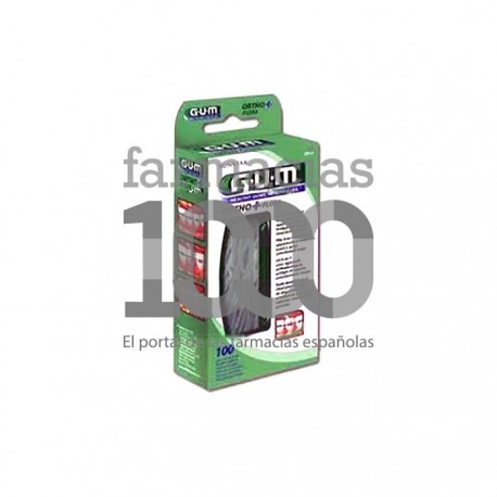 GUM® 2080 Ortho Floss sin cera 100uds