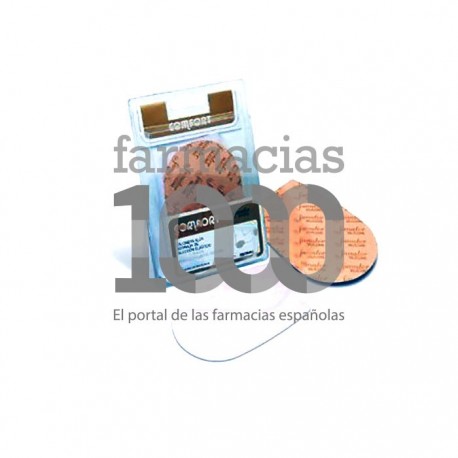Sanator talonera alza silicona forrada T-M 1ud