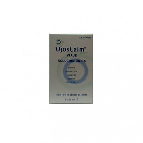 OjosCalm solución única de viaje 30ml+30ml