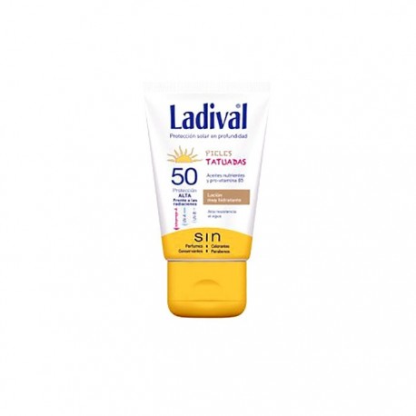 Ladival r pieles tatuadas loción SPF50+ 75ml