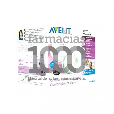 Avent discos absorbentes de día 30uds