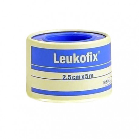 Leukofix esparadrapo hipoalergénico 2,5cmx5m