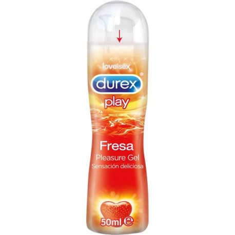 DUREX PLAY GEL LUBRICANTE SABOR FRESA 50ml